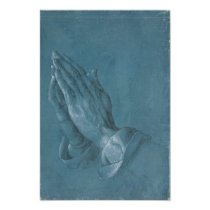 Sökande Händer av Albrecht Durer Fototryck