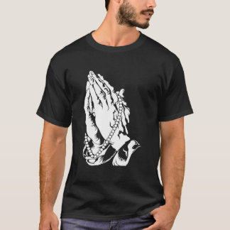 Sökande Händer Blank kristen katolsk gåva T Shirt