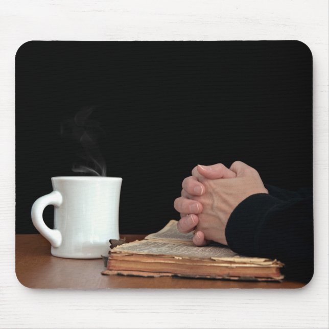 Sökande Händer på Bible Musmatta (Framsidan)