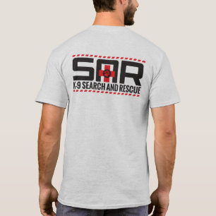 Sökande K-9 och rädding - SAR T Shirt