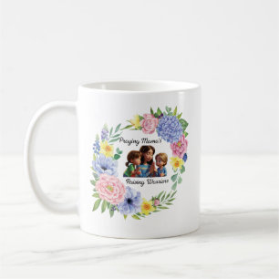 Sökande mamma Christian Mors dag blommigt Kaffemugg