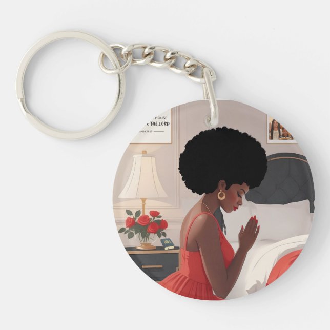 Sökande Mor-akrylisk nyckelkedja (Framsidan)