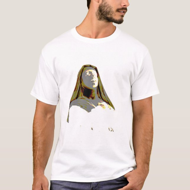 sökande vägledning om maria tee shirt (Framsida)