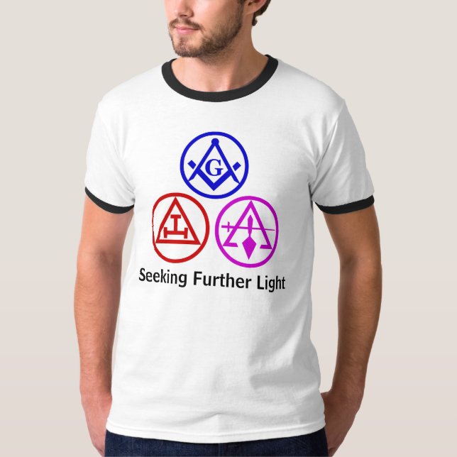 Sökande vidare lätt tee (Framsida)