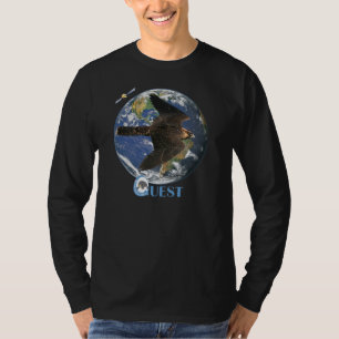 Sökanden turnerar den Long muff utslagsplatsen T-shirt
