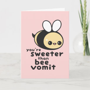 Sökare än Bee Vomit Helgkort
