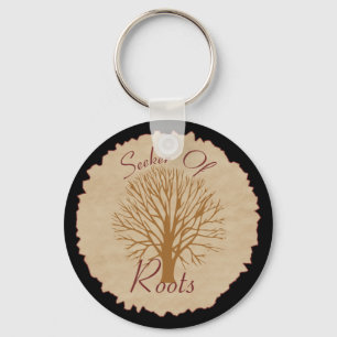 Sökaren av rotar Keychain Nyckelring