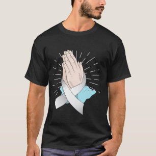 Söker efter Händer med kunskap om Lung Cancer med T Shirt