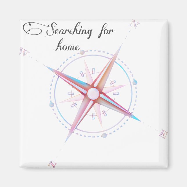 Söker efter hemkompass magnet (Framsidan)