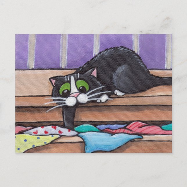 Söker efter kontokort vykort (Framsida)