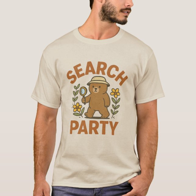 “Sökfest” Björn T-Shirt (Framsida)