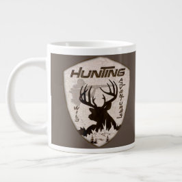 Sökkedja för kvadratiska klistermärken i äventyr u jumbo mugg