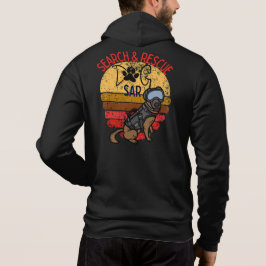 Sökning och Rädding SAR K-9 Professionell Hundar T Shirt