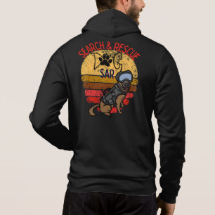 Sökning och Rädding SAR K-9 Professionell Hundar T Shirt