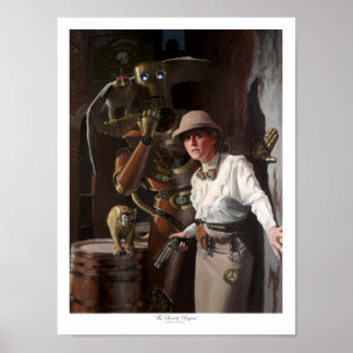 "Sökningen börjar" Poster