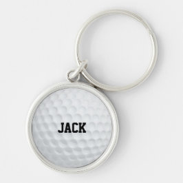 Söknyckelkedjan Golf Boll Personlig Nyckelring