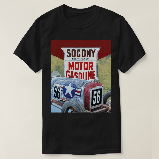 Sokony Motor Gasoline Graphic T Shirt (Design framsida)