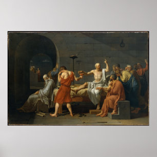 Sokrates död 1787 poster