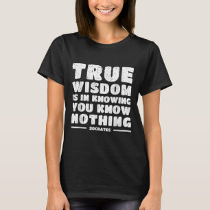Sokrates inspirerande Stoic Stoic Stoicism Philoso T Shirt