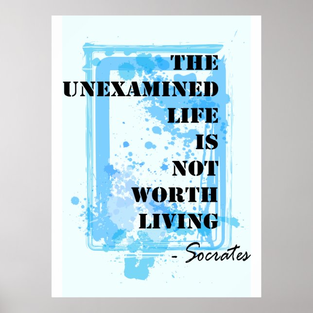 Sokrates Poster (Framsidan)