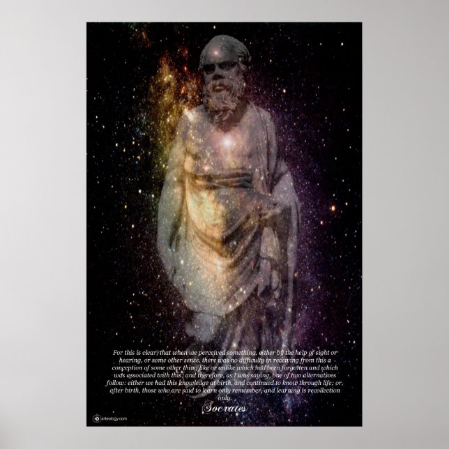 SOKRATES VAR ÄR DE? POSTER (Framsidan)