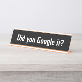 Sökte du det på Google rolig present till kollega