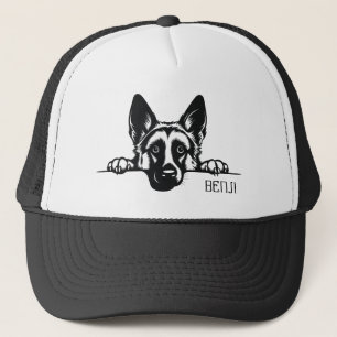 Sökte tyska Shepherd Hund. Anpassa Keps