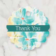 Söktest Little Scalloped Blue Flowered Bröllop