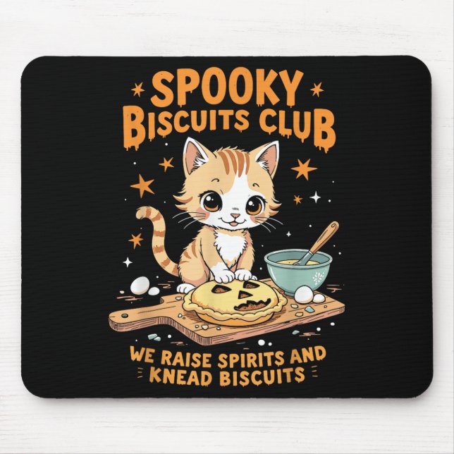 Soky Biscuits Klubb Cat Funny Halloween Baking Musmatta (Framsidan)