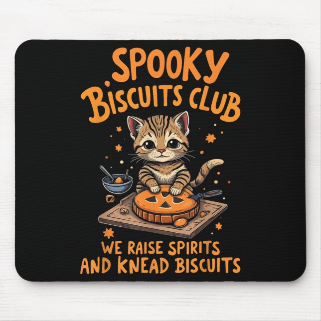 Soky Biscuits Klubb Cat Funny Halloween Baking Musmatta (Framsidan)