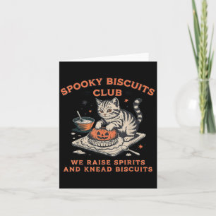 Soky Biscuits Klubb Cat, Halloween Baking Kort