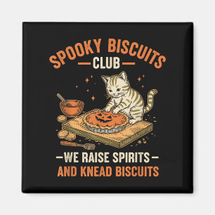 Soky Biscuits Klubb Funny Halloween Cat Baking Magnet