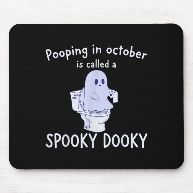 Soky Dookie Funny on in oktober Ghost Halloween Musmatta (Framsidan)