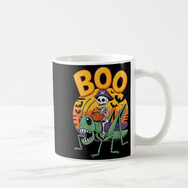 Soky Grhopper Costume On Boo Grhopper Halloween  Kaffemugg (Höger)