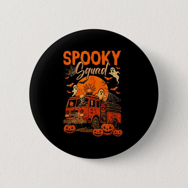 Soky Halloween Squad Skeleton Driving Firelångtrad Knapp (Framsida)