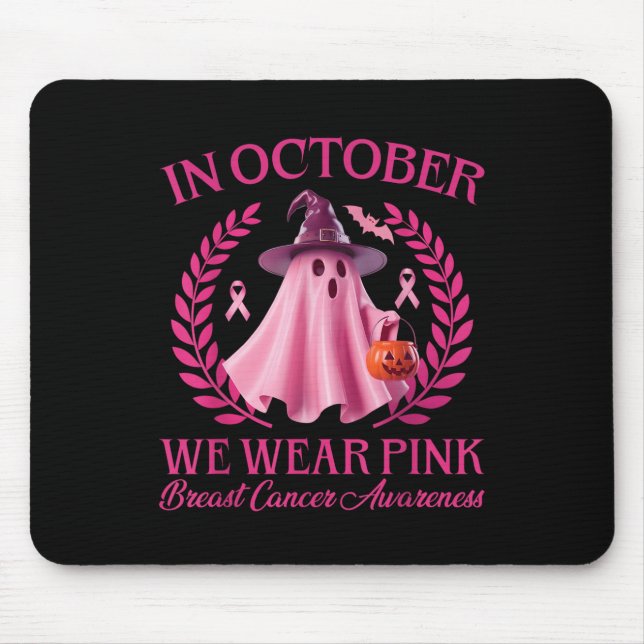 Soky Nk Ghost Halloween Oktober Breast Cancer Awar Musmatta (Framsidan)