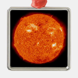 Sol- aktivitet på solen 3 julgransprydnad metall