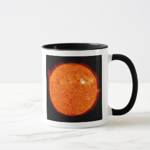 Sol- aktivitet på solen mugg