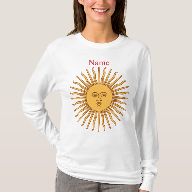 Sol ansikte Art Illustration Thunder_Cove T Shirt (Framsida)