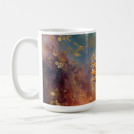 Sol Ansikte Digital Art-Personlig Kaffemugg
