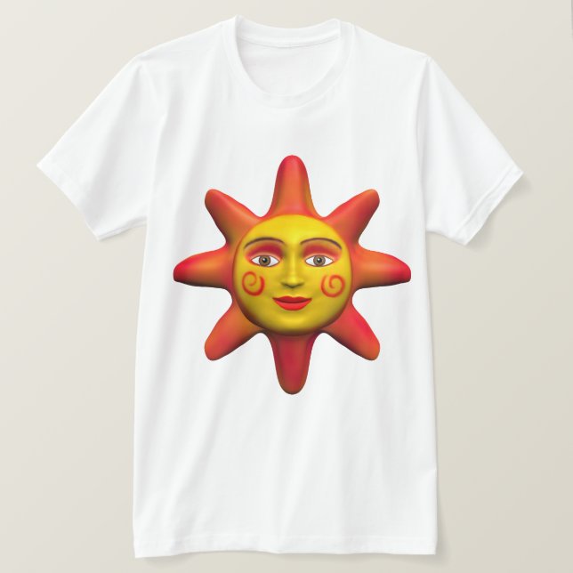 Sol Ansikte T-shirt (Design framsida)