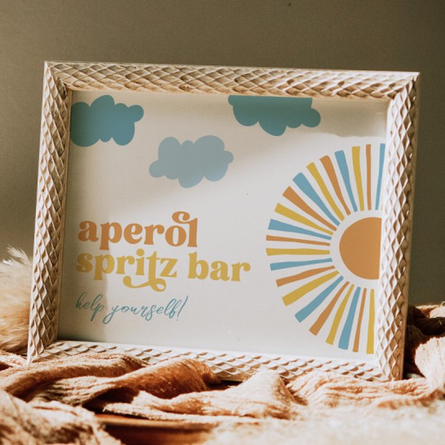 Sol Aperol Spritz Pub Sign Poster (Skapare uppladdad)
