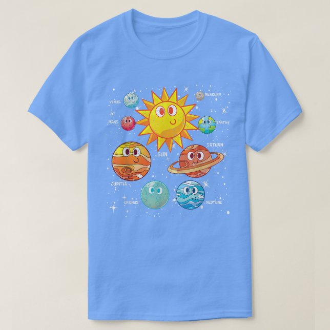 Sol Astronomer Space Science Astronomy Planet T Shirt (Design framsida)