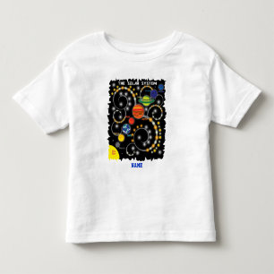Sol- astronomi för systemplanetutrymme t-shirt