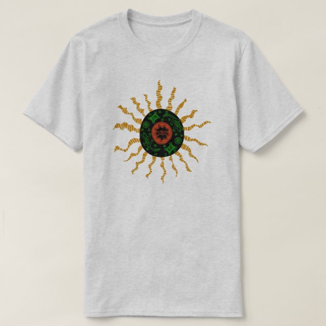 Sol av afrikan tee shirt (Design framsida)