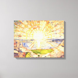 Sol av Edvard Munch Canvastryck