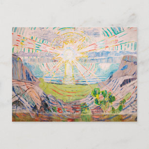 Sol av Edvard Munch Vykort