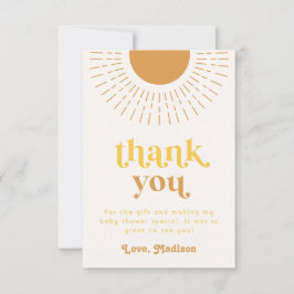 Sol Baby Shower Tackkort | Sol Tack Kort