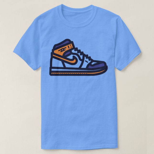 Sol Basketball Sneakers T Shirt (Design framsida)