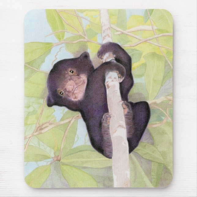 Sol Bear Unge Mousepad Musmatta (Framsidan)